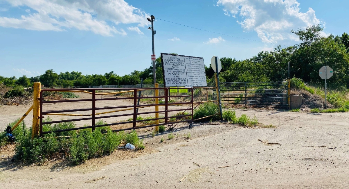 Entrance to Great Bend Compost